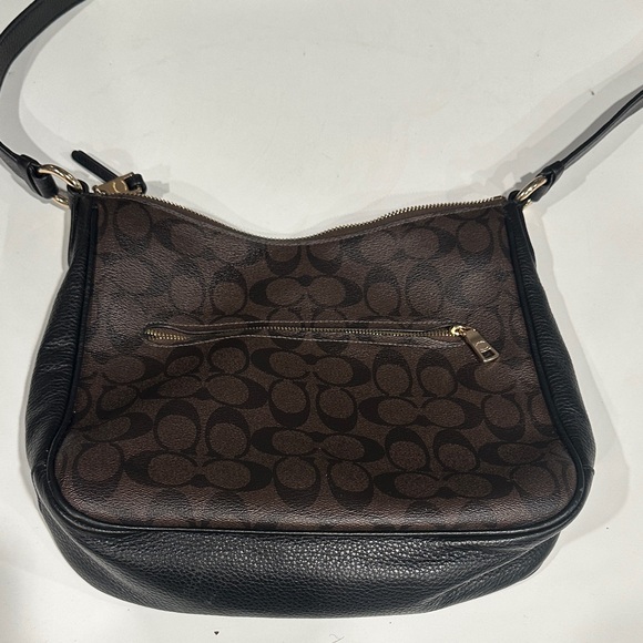 Coach Ellie File Bag Brown and Black Women's Bag - Picture 3 of 4